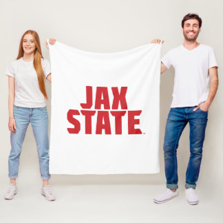 Couverture Polaire Jacksonville State University JAX STATE Bold Red