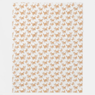 Couverture Polaire J'ADORE CORGIS Fleece Blanket