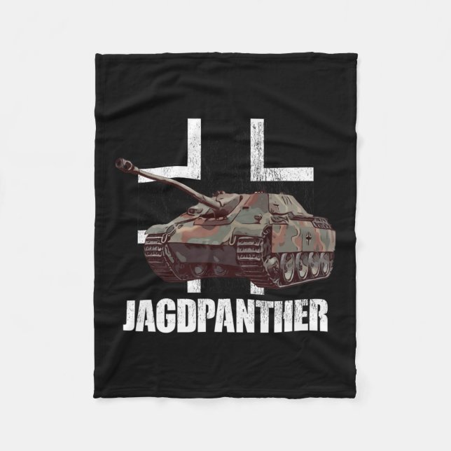 Couverture Polaire Jagdpanther Chasse Panther Allemand Détroyer de ré (Devant)