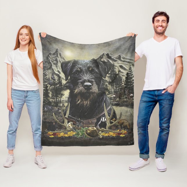 Couverture Polaire Jagdterrier - chien de chasse polyvalent (En situation)