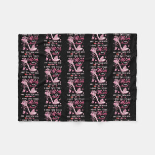 Couverture Polaire J'Ai Deux Titres Maman Et Tante Mignonnes Papillon