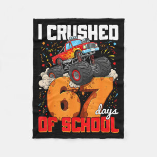 Couverture Polaire J'ai écrasé 67 jours d'école Génération Alpha Argo