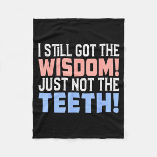 Couverture Polaire J'ai encore de la sagesse, juste pas les dents mal