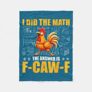Couverture Polaire J'ai fait le calcul, la réponse est F-caw-f Funny