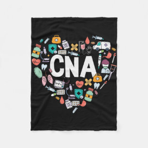 Couverture Polaire J'Aime Être Un CNA