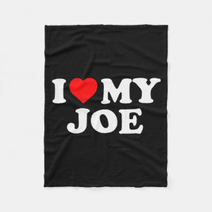 Couverture Polaire J'aime mon Joe