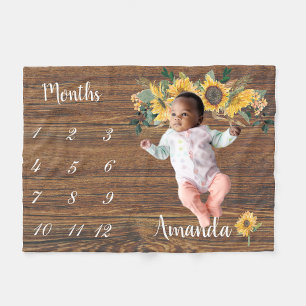 Couverture Polaire Jalon Russe Pays Wood Sunflower Keepsaké