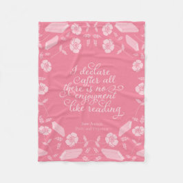 Couverture Polaire Jane Austen Fierté et préjugé Citation de livres f