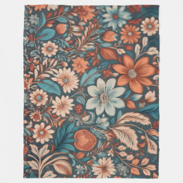 Couverture Polaire Jardin Botaniques Fleece Blanche
