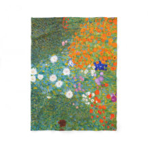 Jardin d'agrément par le cru de Gustav Klimt