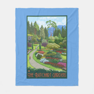 Couverture Polaire Jardins de Butchart - baie de Brentwood