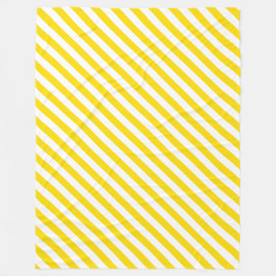 Couverture Polaire Jaune Blanc Grandes Modèle décoratives modernes