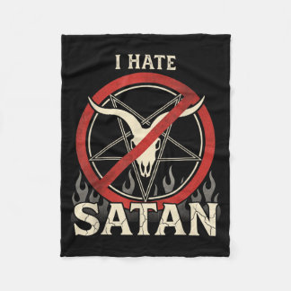 Couverture Polaire Je hais Satan