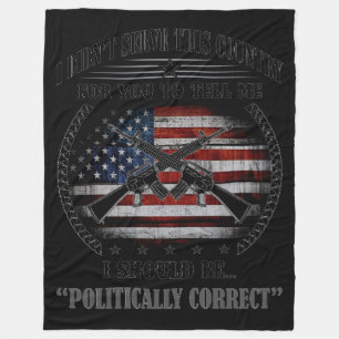 COUVERTURE POLAIRE JE N'AI PAS SERVI POUR MON PAYS