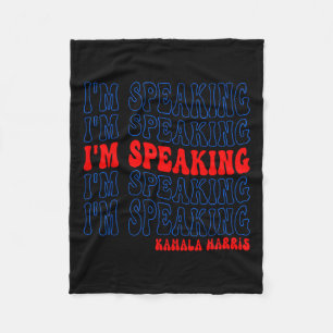 Couverture Polaire Je parle de Kamala Harris Election 2024