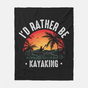 Couverture Polaire Je préférerais être Kayak