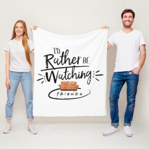 Couverture Polaire Je préférerais regarder FRIENDS™