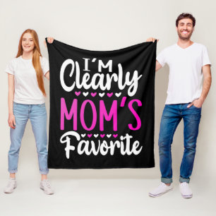 Couverture Polaire Je suis clairement le favori de maman