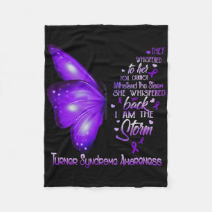 Couverture Polaire Je Suis Le Papillon De Sensibilisation Au Syndrome