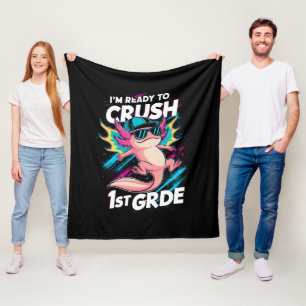 Couverture Polaire Je suis prêt à écraser la rentrée des axolotls de