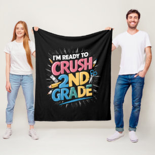 Couverture Polaire Je suis prêt à écraser la rentrée en 2e année
