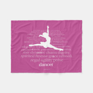 Couverture Polaire Je suis un danseur
