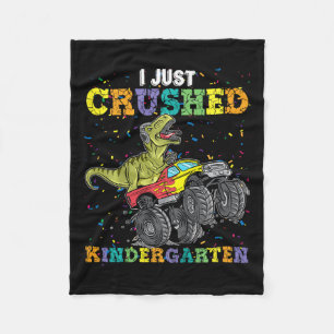 Couverture Polaire Je Viens De Cruser La Maternelle Dinosaur Trex Mon