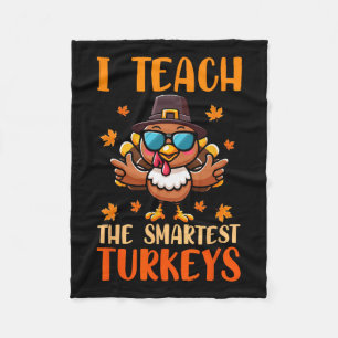 Couverture Polaire J'Enseigne Les Turcs Les Plus Intelligents Thanksg