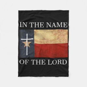 Couverture Polaire Jésus Texas chrétien