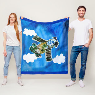 Couverture Polaire Jet d'armée