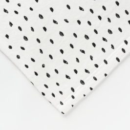 Couverture Polaire Jet d'ouatine de tache de griffonnage