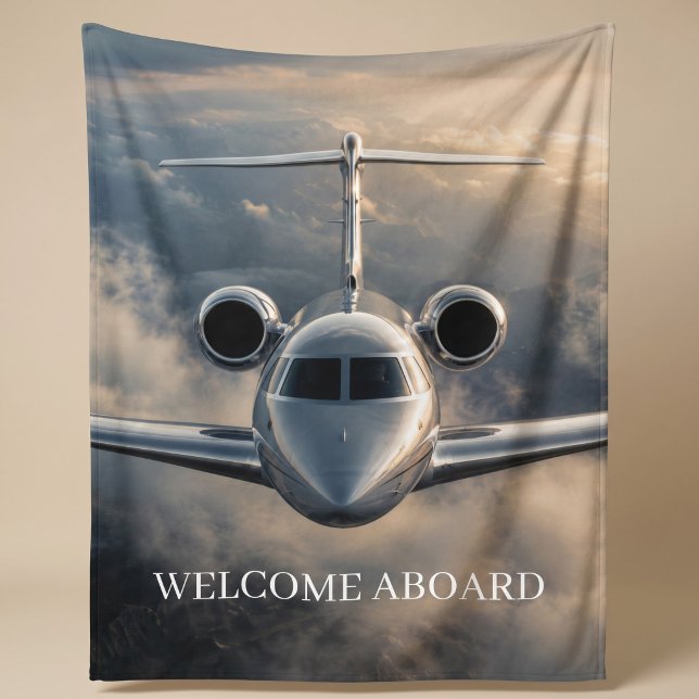Couverture Polaire Jet Privé Exécutif (Créateur téléchargé)