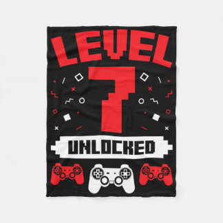 Couverture Polaire Jeu Vidéo Jeu Anniversaire 7 Année Vieux Joueur Ca