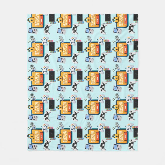 Couverture Polaire Jeu vidéo multiplateforme (Devant)