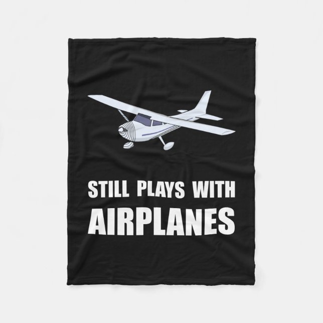 Couverture Polaire Jeux avec des avions (Devant)