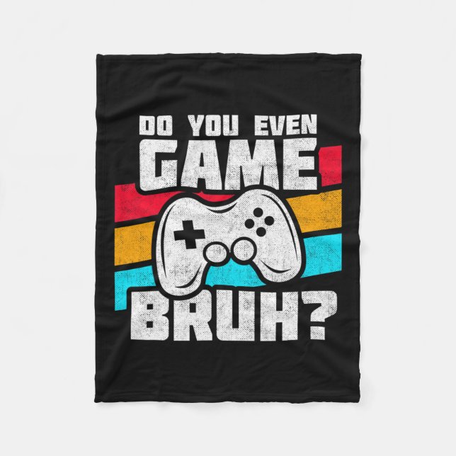 Couverture Polaire Jeux Vidéo - Jeux Vidéo - Jeux Vidéo Drôle (Devant)