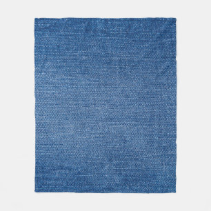 Couverture Polaire Jjeans en denim bleu