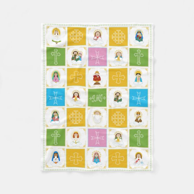 Couverture Polaire JMJ Cute Saint Quilt (Devant)