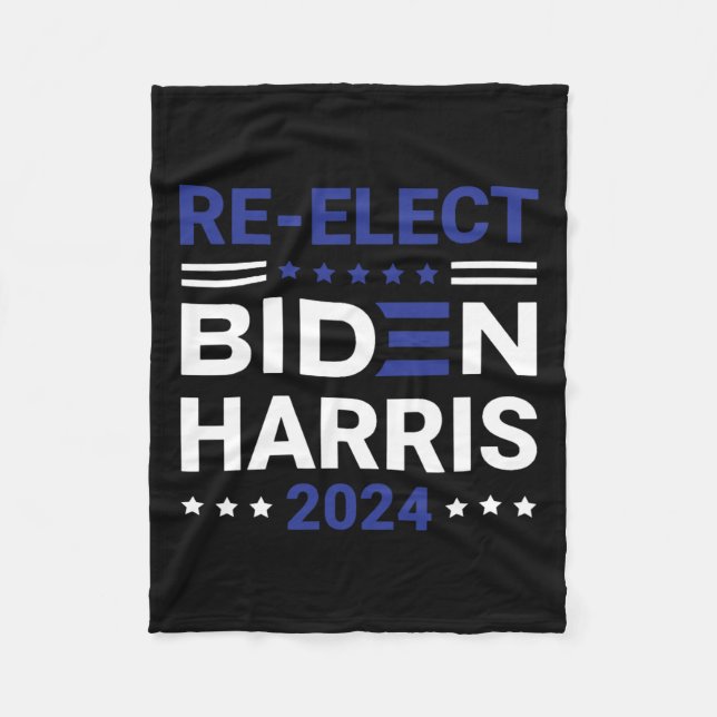 Couverture Polaire Joe Biden Démocrates 2024 (Devant)