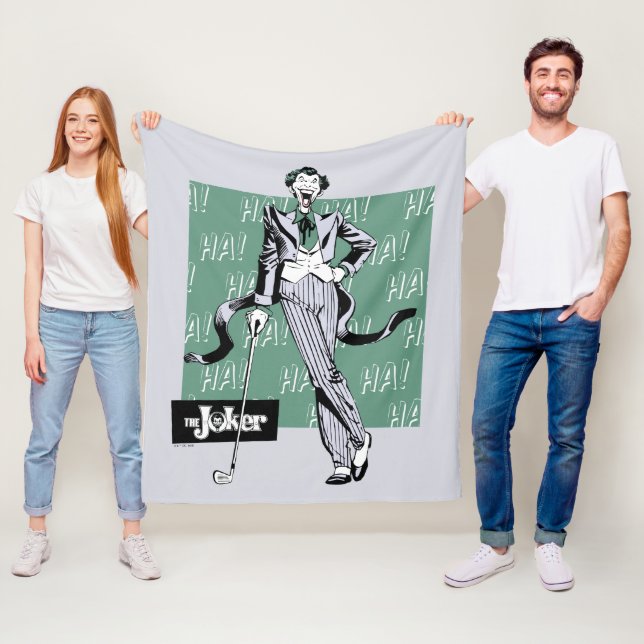 Couverture Polaire Joker Avec Golf Club (En situation)