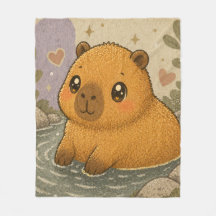 Joli Capybara Kawaii