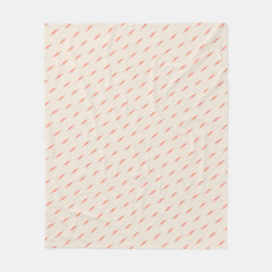 Couverture Polaire joli éclair rose esthétique preppy