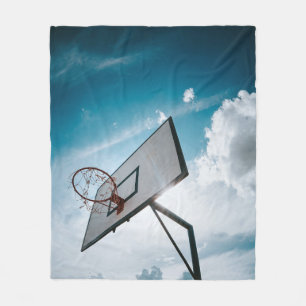 Couverture Polaire Jolie conception de basket-ball