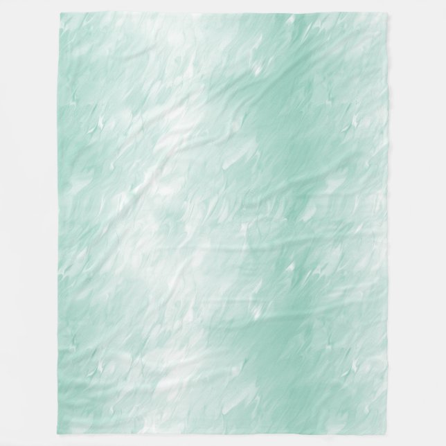 Couverture Polaire Jolie Menthe Fille (Devant)