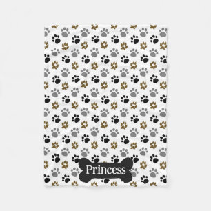 Couverture Polaire Jolies Pattes Personnaliser