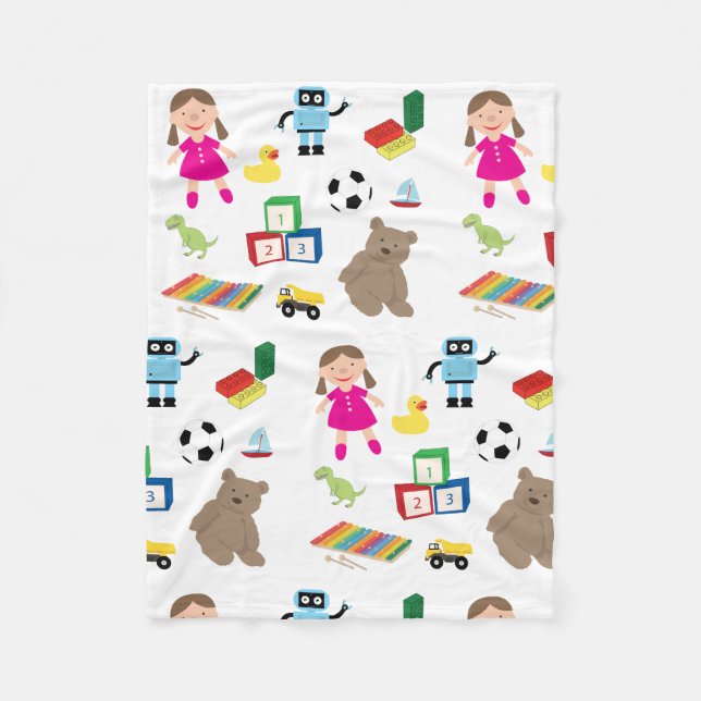 Couverture Polaire Jouets pour enfants Motif (Devant)