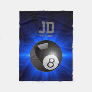 Couverture Polaire Joueur du jeu   de piscine le meilleur