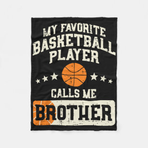 Couverture Polaire Joueur favori Bysketbyll Brother Famille Byller B