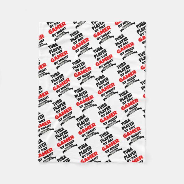 Couverture Polaire Joueur Tuba (Devant)