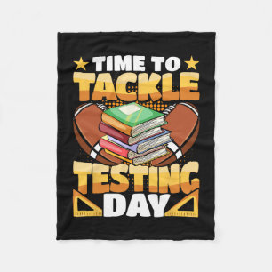 Couverture Polaire Jour De Football Heure De Tester Jour Enseignant